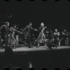 Louis Guss, Mary Louise Wilson, Bob Dishy, Cathryn Damon and ensemble in the stage production Flora, the Red Menace