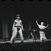 James Cresson and Dortha Duckworth in the stage production Flora, the Red Menace