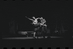 Cathryn Damon and Bob Dishy in the stage production Flora, the Red Menace