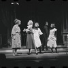Cathryn Damon, Dortha Duckworth [left] and ensemble in the stage production Flora, the Red Menace