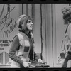 Liza Minnelli and unidentified in the stage production Flora, the Red Menace