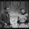 Bob Dishy and Liza Minnelli in the stage production Flora, the Red Menace