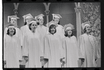 Stephanie Hill, Liza Minnelli [center] and ensemble in the stage production Flora, the Red Menace