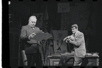 Robert Kaye and Gordon Dilworth in the stage production Flora, the Red Menace