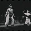 James Cresson and Dortha Duckworth in the stage production Flora, the Red Menace