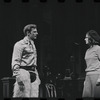 James Cresson and Mary Louise Wilson in the stage production Flora, the Red Menace