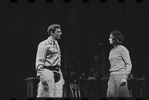 James Cresson and Mary Louise Wilson in the stage production Flora, the Red Menace