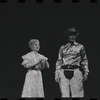 Dortha Duckworth and James Cresson in the stage production Flora, the Red Menace