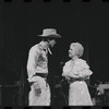 James Cresson and Dortha Duckworth in the stage production Flora, the Red Menace