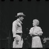 James Cresson and Dortha Duckworth in the stage production Flora, the Red Menace