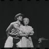 James Cresson and Dortha Duckworth in the stage production Flora, the Red Menace