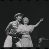 James Cresson and Dortha Duckworth in the stage production Flora, the Red Menace