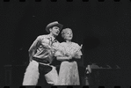 James Cresson and Dortha Duckworth in the stage production Flora, the Red Menace