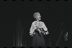 Dortha Duckworth in the stage production Flora, the Red Menace
