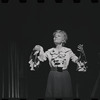Dortha Duckworth in the stage production Flora, the Red Menace