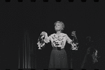 Dortha Duckworth in the stage production Flora, the Red Menace