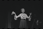 Dortha Duckworth in the stage production Flora, the Red Menace
