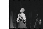 Dortha Duckworth in the stage production Flora, the Red Menace