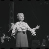 Dortha Duckworth in the stage production Flora, the Red Menace
