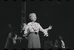 Dortha Duckworth in the stage production Flora, the Red Menace