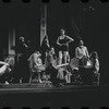 Stephanie Hill [center] and ensemble in the stage production Flora, the Red Menace