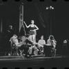 Stephanie Hill and ensemble in the stage production Flora, the Red Menace