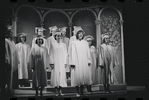Liza Minnelli, Stephanie Hill [center] and ensemble in the stage production Flora, the Red Menace
