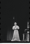 Dortha Duckworth in the stage production Flora, the Red Menace