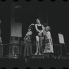 Stephanie Hill [center] and ensemble in the stage production Flora, the Red Menace