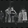 Mary Louise Wilson [left] Stephanie Hill [center] and ensemble in the stage production Flora, the