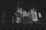 Stephanie Hill [left] and ensemble in the stage production Flora, the Red Menace