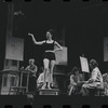 Stephanie Hill [center] and ensemble in the stage production Flora, the Red Menace