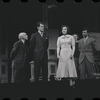 Joe E. Marks, Robert Kaye, Liza Minnelli and unidentified in the stage production Flora, the Red