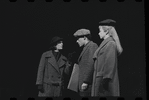 Mary Louise Wilson, Bob Dishy and Cathryn Damon in the stage production Flora, the Red Menace