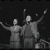 Mary Louise Wilson and Bob Dishy in the stage production Flora, the Red Menace