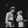 James Cresson and Dortha Duckworth in the stage production Flora, the Red Menace