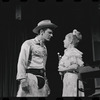 James Cresson and Dortha Duckworth in the stage production Flora, the Red Menace