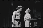 James Cresson and Dortha Duckworth in the stage production Flora, the Red Menace