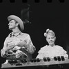 James Cresson and Dortha Duckworth in the stage production Flora, the Red Menace