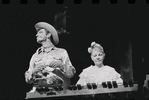 James Cresson and Dortha Duckworth in the stage production Flora, the Red Menace