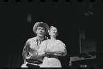 James Cresson and Dortha Duckworth in the stage production Flora, the Red Menace