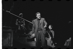 Bob Dishy and ensemble in the stage production Flora, the Red Menace