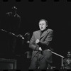 Bob Dishy and ensemble in the stage production Flora, the Red Menace