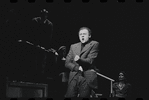 Bob Dishy and ensemble in the stage production Flora, the Red Menace