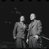 Bob Dishy and Mary Louise Wilson in the stage production Flora, the Red Menace