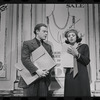 Bob Dishy and Liza Minnelli in the stage production Flora, the Red Menace