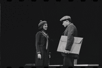 Liza Minnelli and Bob Dishy in the stage production Flora, the Red Menace