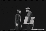 Liza Minnelli and Bob Dishy in the stage production Flora, the Red Menace