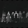 Dortha Duckworth, Joe E. Marks, Stephanie Hill and ensemble in the stage production Flora, the Red 