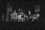 Stephanie Hill and ensemble in the stage production Flora, the Red Menace